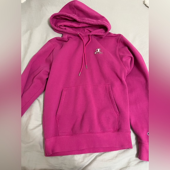 hot pink champion hoodie - Picture 2 of 5